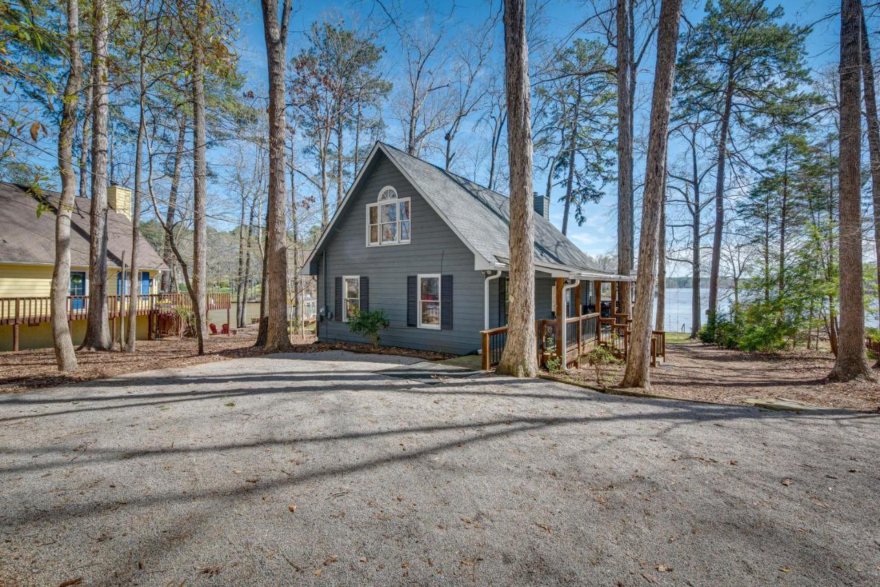 Вилла Quiet Lakefront Eatonton House With Boat Dock! Экстерьер фото